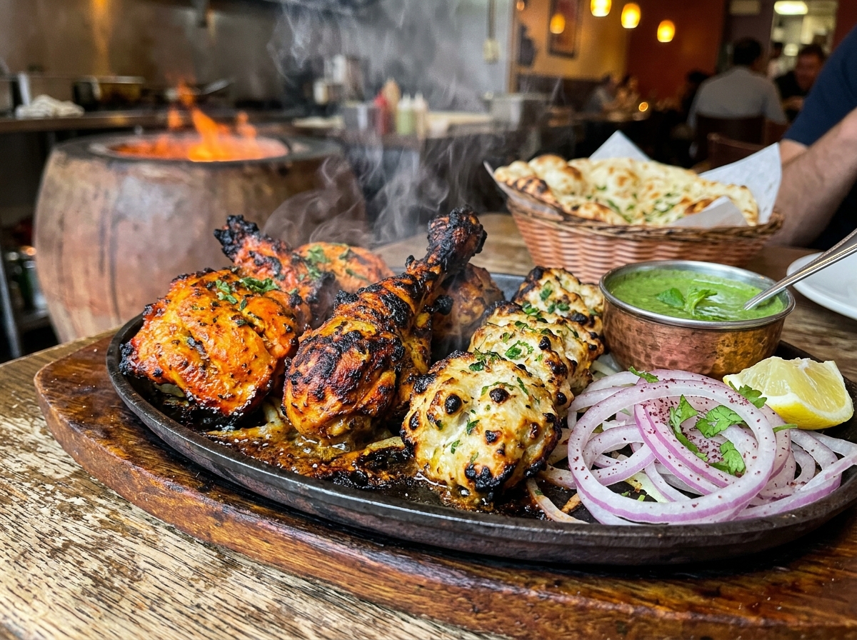 Tandoori Kabab at Taj Darbar